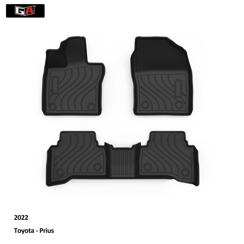 Hot Style Car Foot Mat Anti-slip Mat for Toyota Prius Easy Cleaning Car Floor Mats