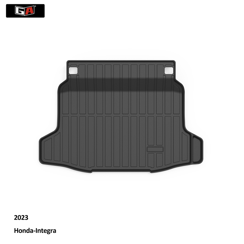 Custom TPE 3D Rear Trunk Mat Waterproof Non-slip Trunk Mat for Honda-Intedra