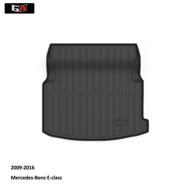 Easy Clean TPE Non-slip Trunk Mat Carpet Boot Mat for Mercedes-Benz E-class 2009-2016 Auto Cargo Lin