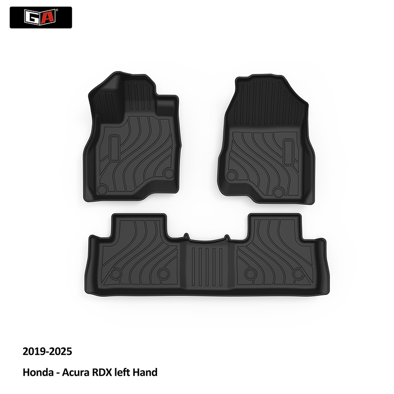 Hot Selling Car Carpet 3D Car Floor Mat for 2019-2025 Honda -Acura RDX Left Hand Car Mats