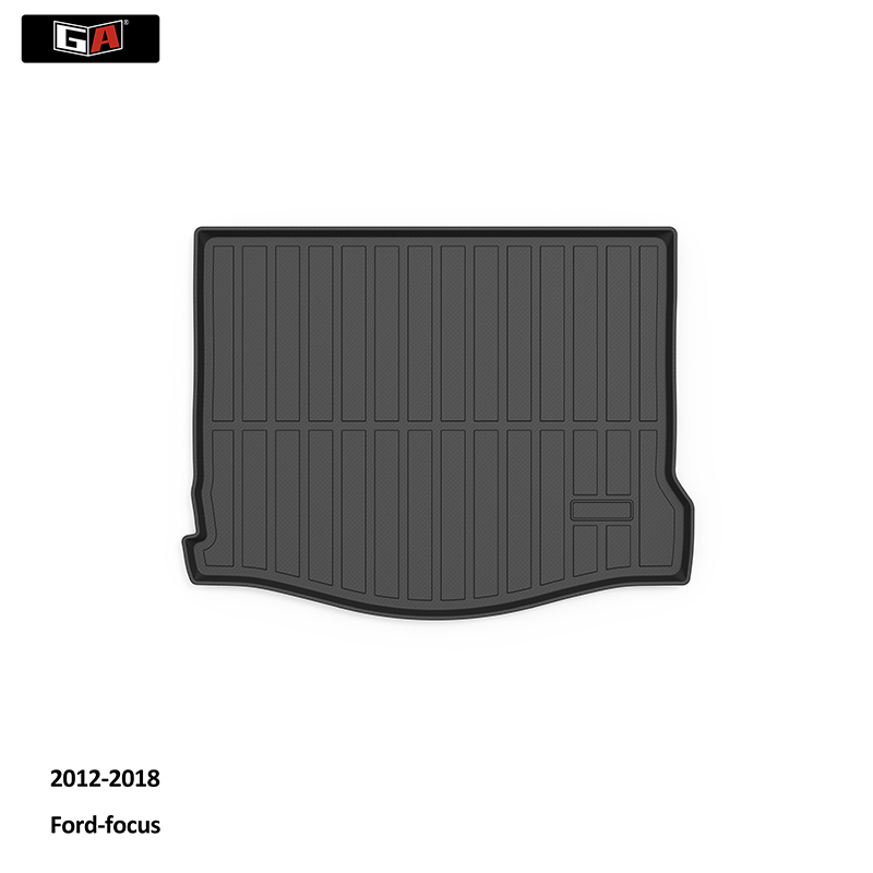 GA Full Set Waterproof Cargo Liners Rear Bed Floor Mat for Ford-focus Accessories 2012-2018 Durable 