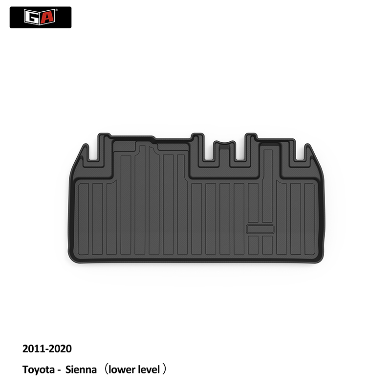 GA All Weather 3D Cargo Mat Car Truck Mat for Toyota Sienna 2011-2020 Auto Parts