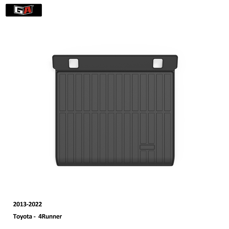 GA Cargo Liner Mat No-skid Black Truck Bed Mat for Toyota 4Runner 2013-2022 Interior Accessories