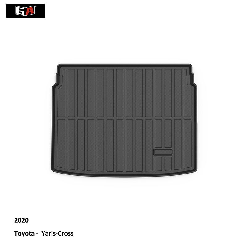 GA Custom Car Accessories Car Trunk Mat TPE Druable Car Boot Mat Fit for Toyota Yaris-Cross 2020