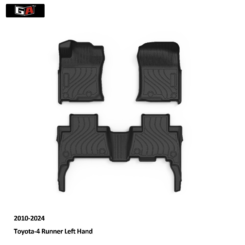 GA 3D Odorless Anti-skid Tpe Car Mats Car Floor Mats for Toyota-4 Runner Auto Accessories Customized