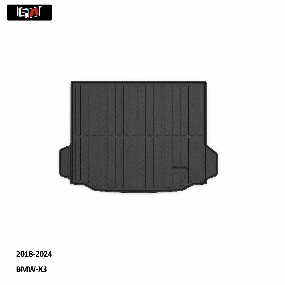 GA Durable Easy Clean 3D TPE Trunk Mat Luxury Car Rear Trunk Cargo Mat for BMW X3