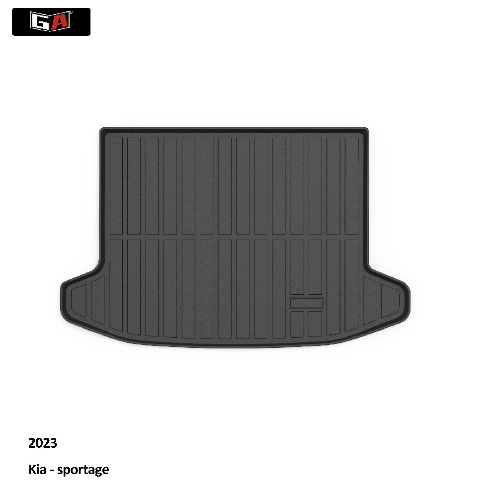 GA 3D Car Trunk Mat Rear Boot Mat for KIA-Sportage Cargo Cover TPE Luggage Mat