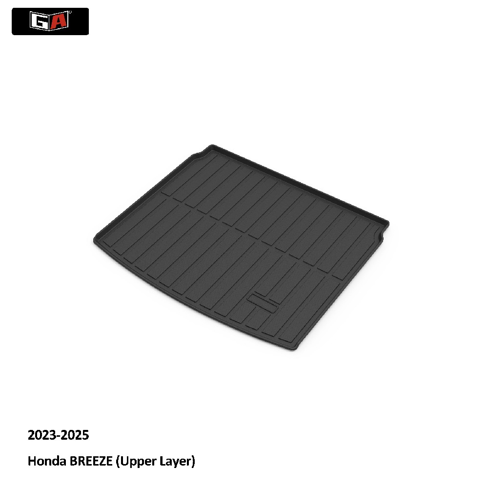 GA Durable 3D TPE Trunk Mat Oil- Proof Car Rear Luggage Mat for Honda Breeze Luxury Style
