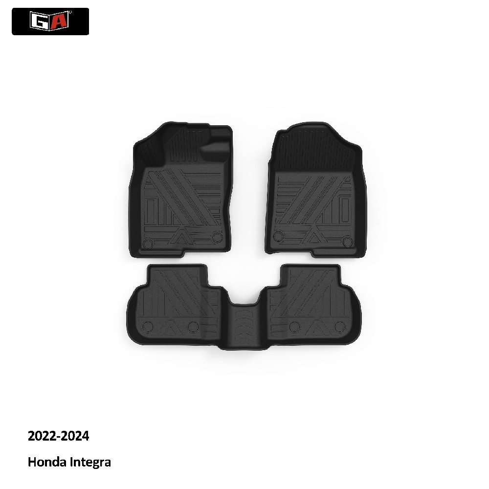 GA Factory Direct 3D TPE Car Mats Fit for Honda Integra 2022-2024 Non Slip Car Floor Mats