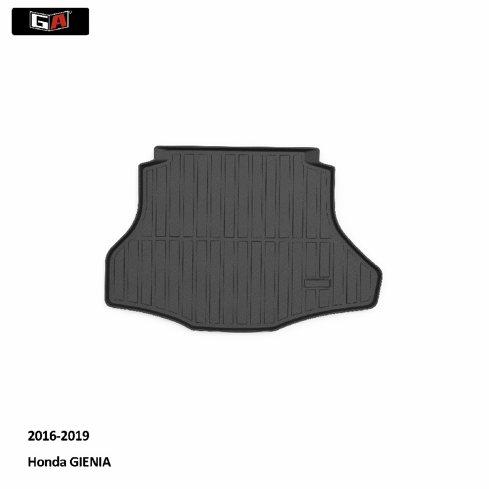 GA Luxury TPE Trunk Mat for Honda GIENIA 2016-2019 Oil-proof Wearable Car Rear Trunk Cargo Mat