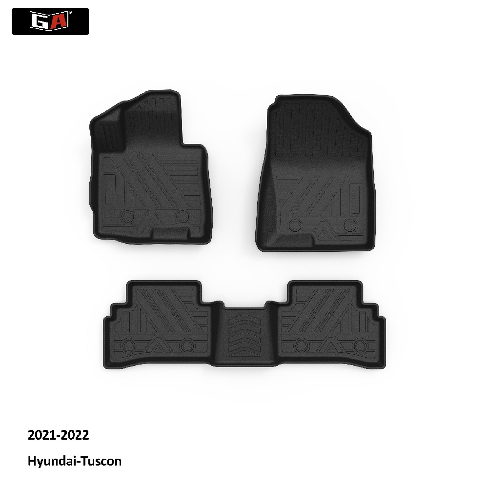 GA Luxury High Quality TPE Floor Car Mat 3D Hyundai-Tuscon High Quality Car Floor Mat Foot Mat