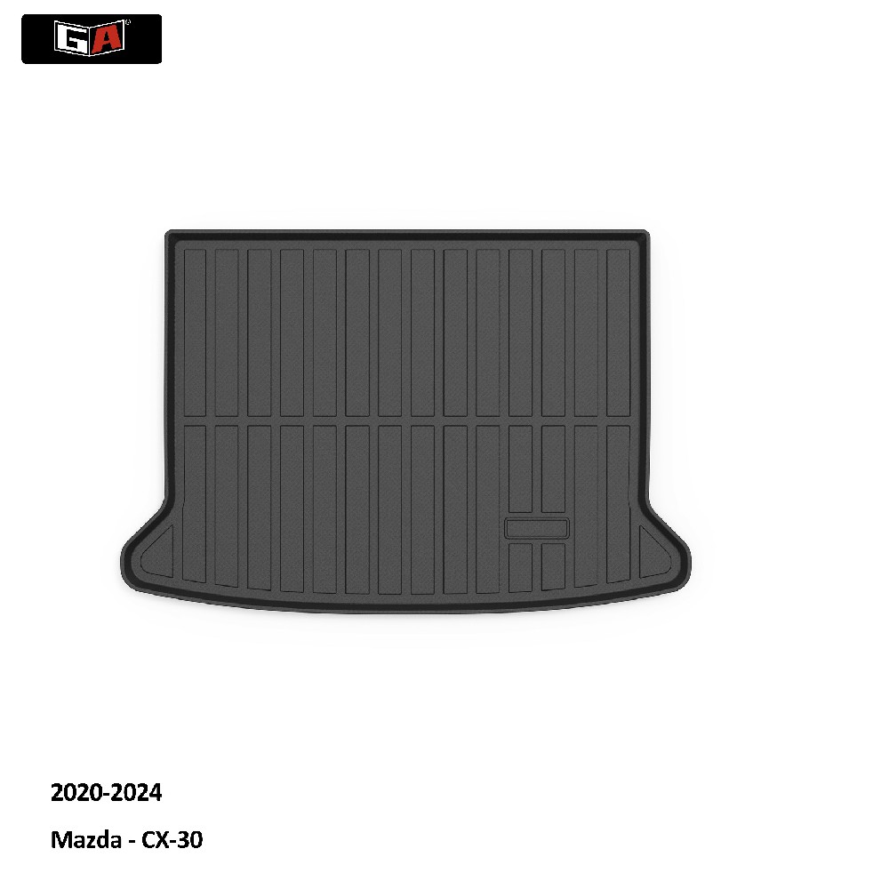 GA Auto Accessories Car Backrest Trunk Mat All-Weather for 2020-2024 Mazda CX-30 Cargo Liner