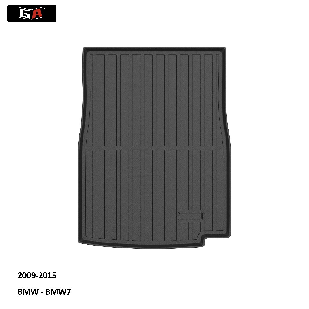 GA Luxury TPE Trunk Mat for BMW7 2009-2015 Car Rear Cargo Mat Wearable Interior Accessories