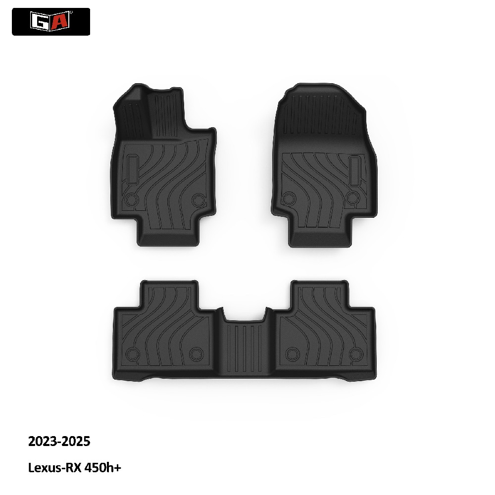 GA Wholesale Car Floor Mat Waterproof Car Mat for Lexus RX 450h+ Custom TPE Anti-slip Mat