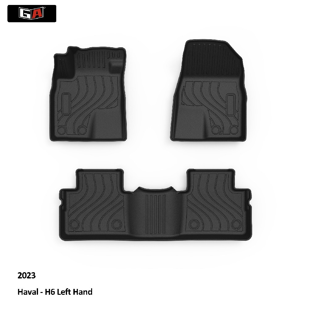 GA Eco-friendly 3D TPE Car Carpet Mats for Haval H6 PHEV Left-Hand Drive Car Floor Mats