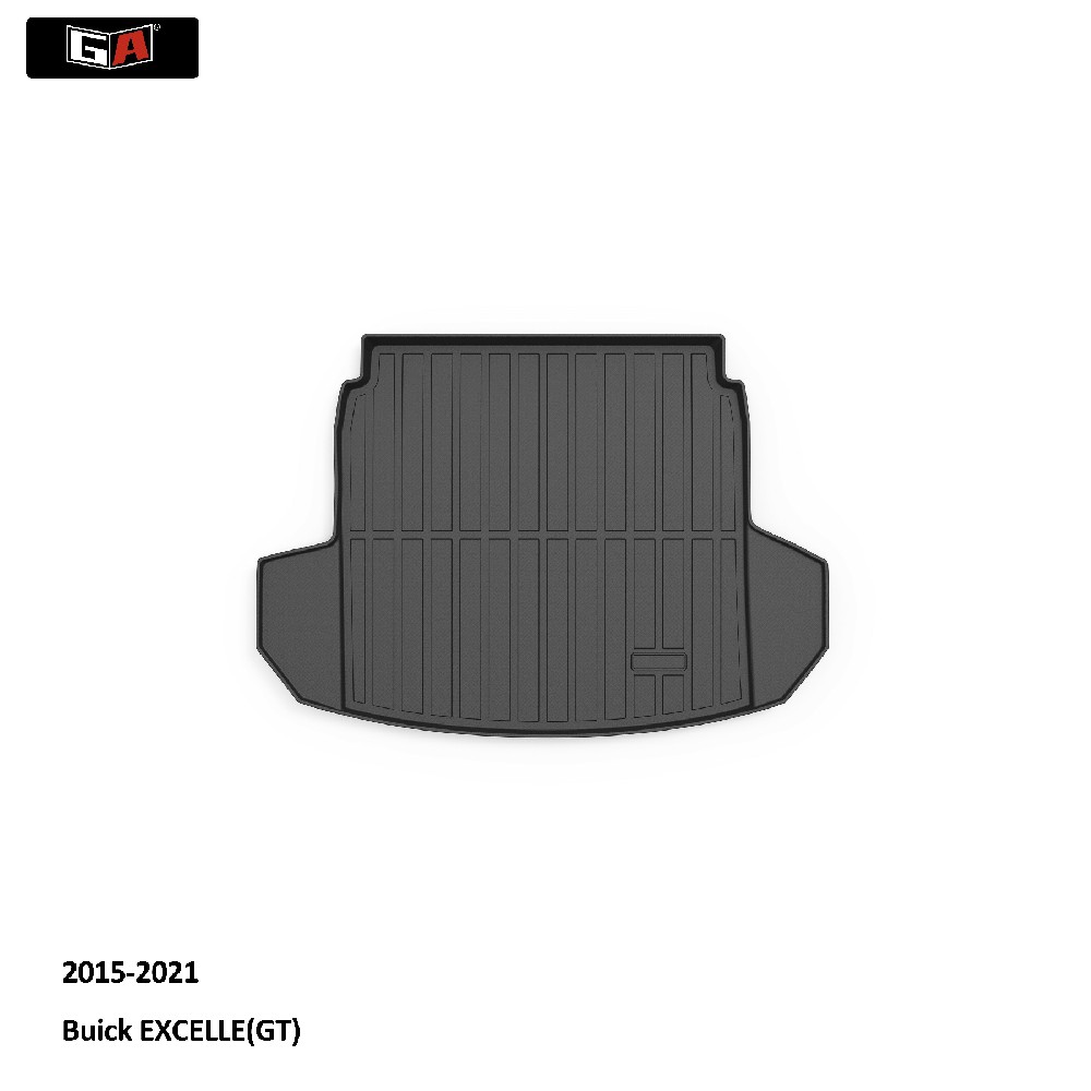 GA TPE Trunk Mat for Buick Excelle 2015-2021 Oil-proof Car Rear Cargo Mat Wearable Mat