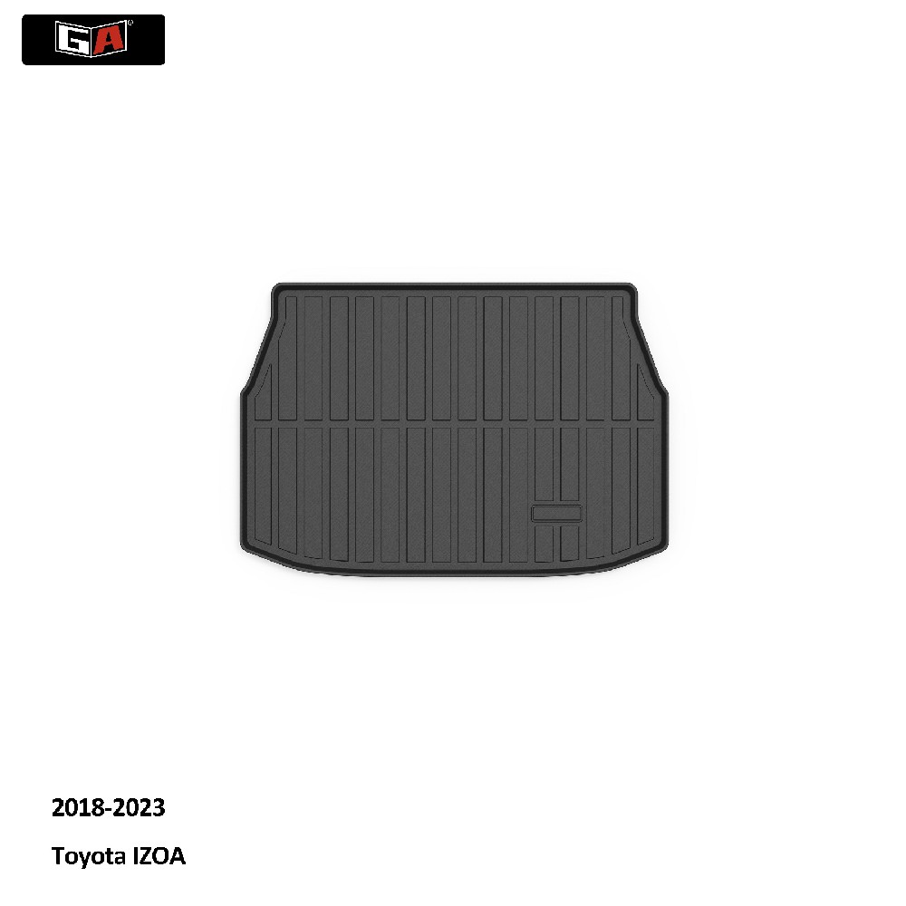 GA Luxury TPE Trunk Mat for Toyota IZOA 2018-2023 Car Rear Cargo Mat Wearable Accessories