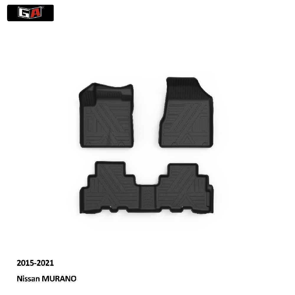 GA Eco Odorless 3D TPE Car Mat High Fit for Nissan MURANO 2015-2021 Non Slip Car Floor Mats