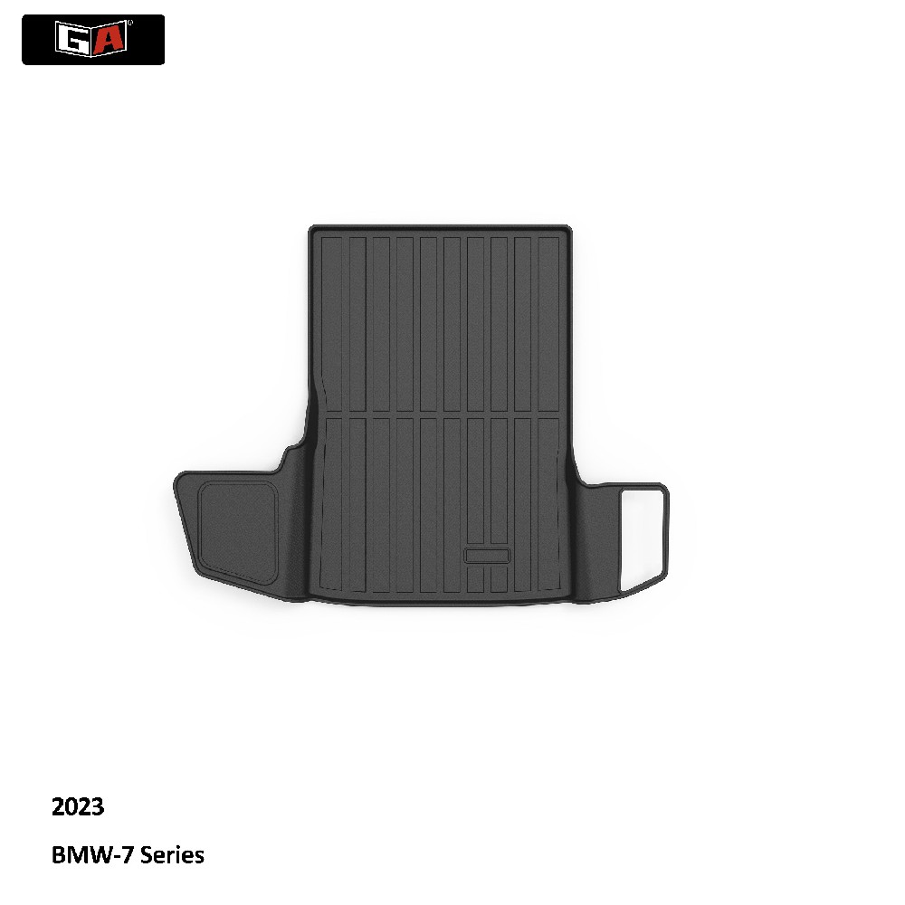 GA Luxury TPE Trunk Mat for BMW7 2023 Car Rear Cargo Mat Wearable Anti-Scratch Interior Car Mats