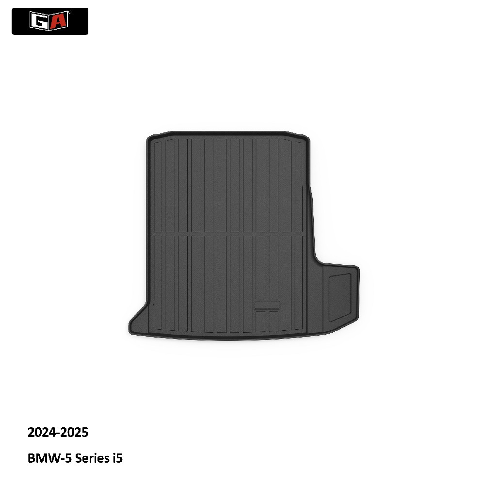 GA Durable 3D TPE Trunk Mat for BMW5-i5 2024-2025 Oil-proof Easy Clean Car Rear Cargo Mat