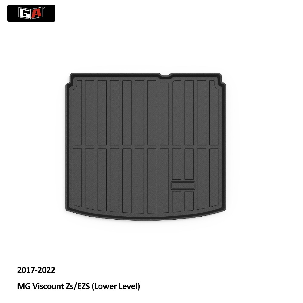 GA All-weather TPE Car Backrest Pad Car Trunk Mat EcoFriendly Suitable for MG Viscount ZS/EZS
