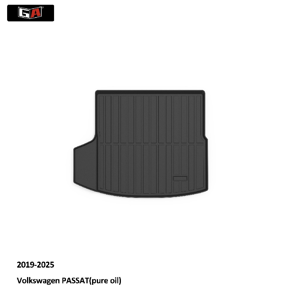 GA Luxury TPE Trunk Mat for Volkswagen PASSAT 2019-2025 Rear Cargo Car Mat Auto Accessories