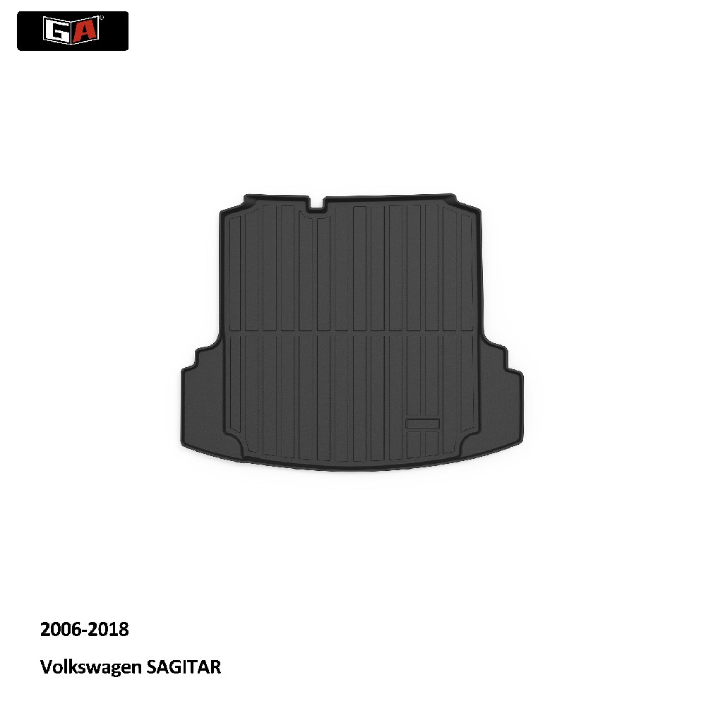 GA Eco TPE Trunk Mat for Volkswagen SAGITAR 2006-2018 Car Rear Cargo Mat