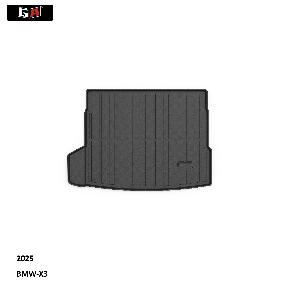GA Eco-friendly 3D TPE Trunk Mat Perfect Fit for BMW X3 2025 Car Rear Cargo Easy Clean Mat
