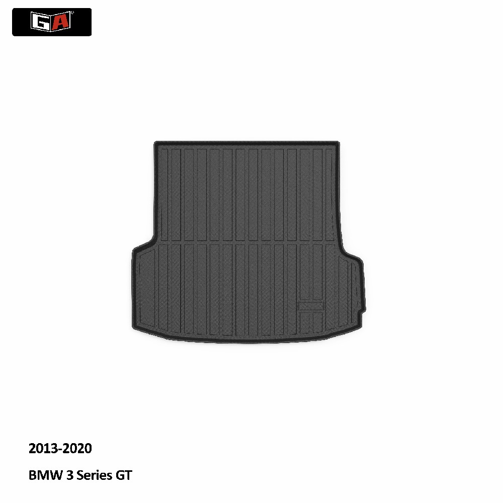GA Eco 3D TPE Trunk Mat for BMW 3 Series GT 2013-2020 Easy Clean Car Rear Cargo Mat