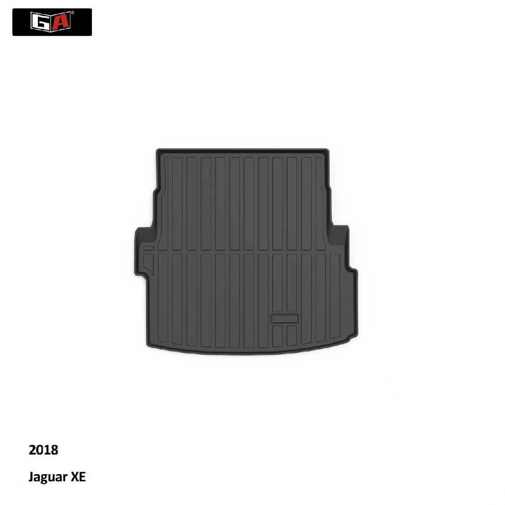 GA Eco Odorless 3D TPE Trunk Mat for Jaguar XE 2018 Water-proof Car Rear Cargo Mat