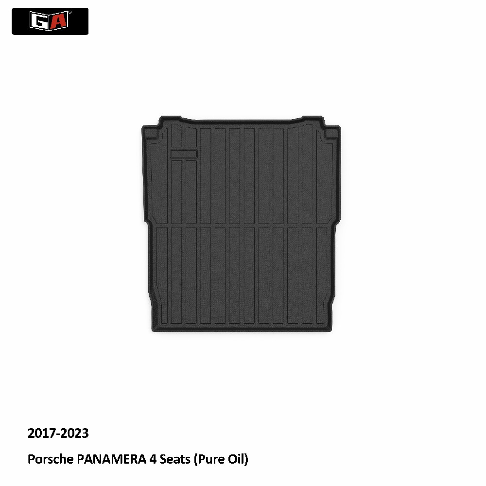 GA Durable 3D TPE Trunk Mat for Porsche PANAMERA 2017-2023 Easy Clean Car Rear Cargo Mat