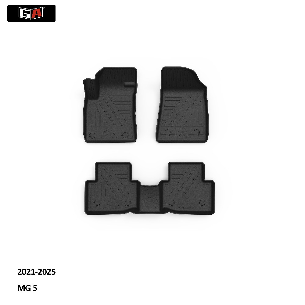 GA ECO 3D TPE Car Mats Perfect Fit for MG-5 2021-2025 Non Slip Durable Car Floor Foot Mats