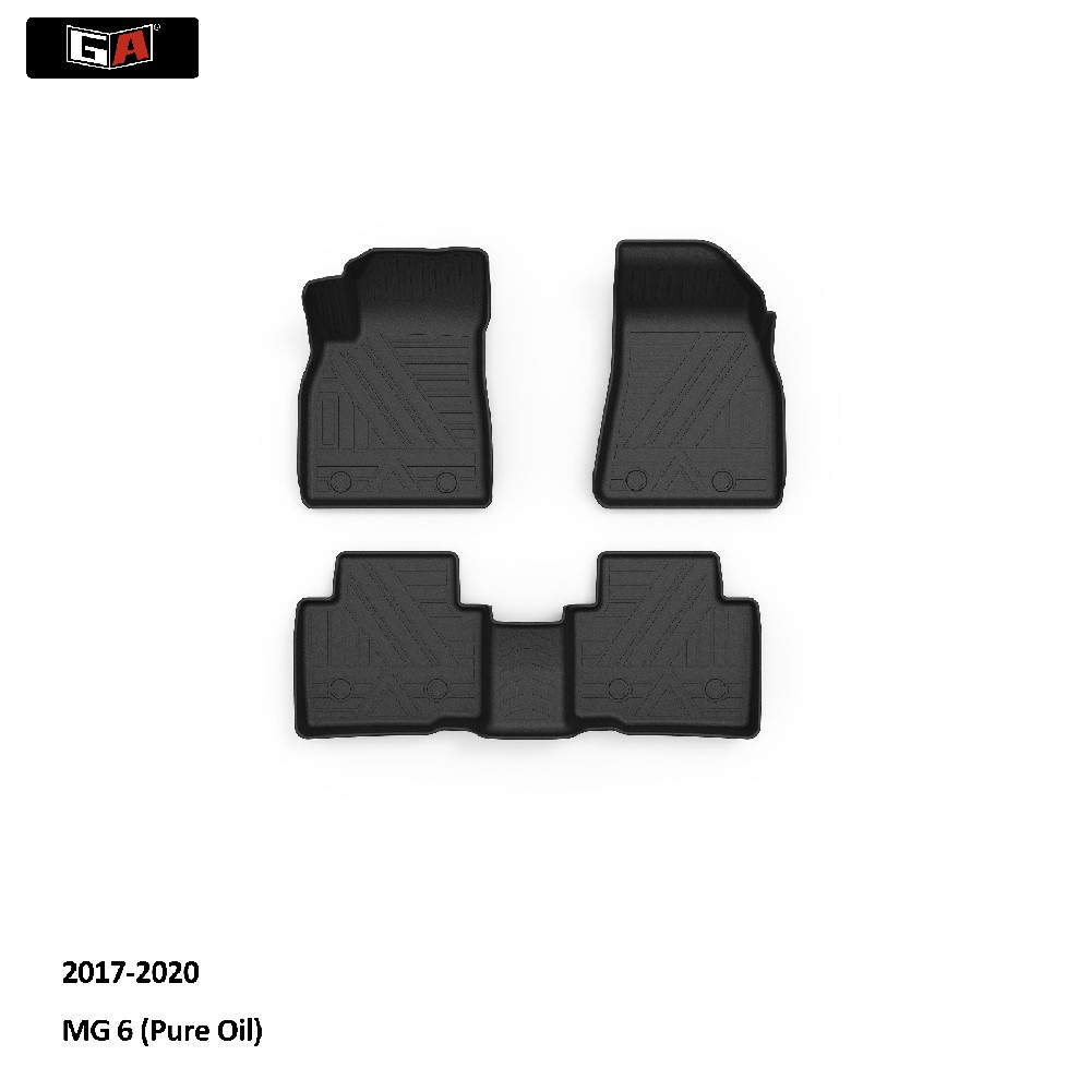 GA Luxury 3D TPE ECO Mat Fit for MG-6 2017-2020 Non Slip Car Floor Mat Oil-proof Foot Mats
