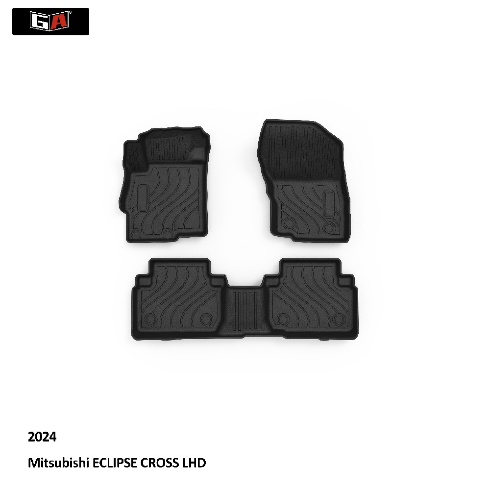 GA ECO 3D TPE Mat Fit for Mitsubishi ECLIPSE CROSS 2024 Non Slip Floor Mat Car Mats Set