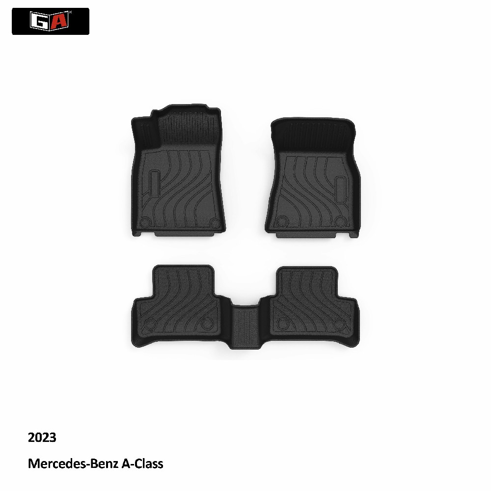 GA All Weather Usage TPE Car Mats Waterproof Car Floor Mats for Mercedes-Benz A-Class 2023 Carpet