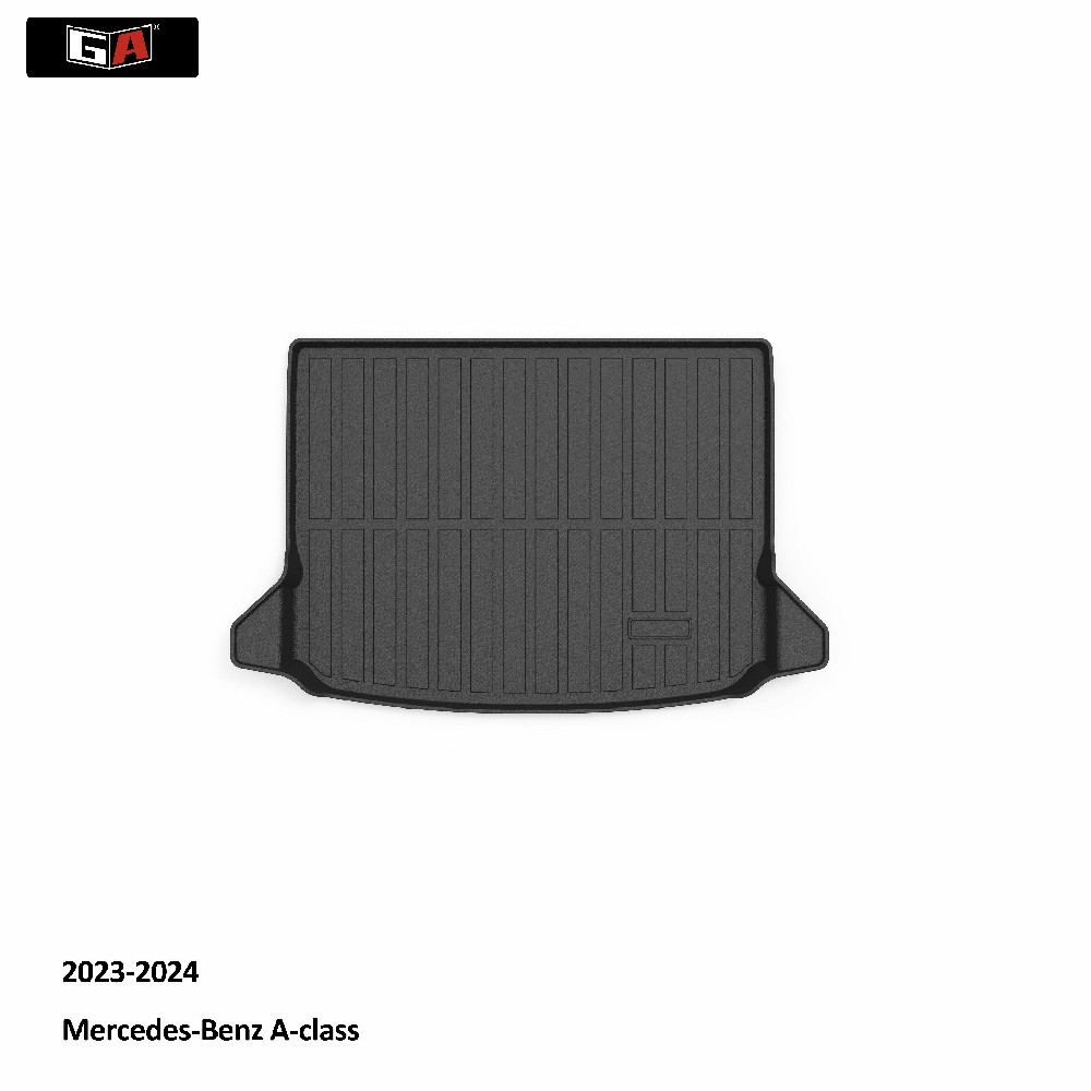 GA ECO-friendly Foldable TPE Car Trunk Mat Non-Slip Car Rear Trunk for Mercedes Benz A-class Carpet