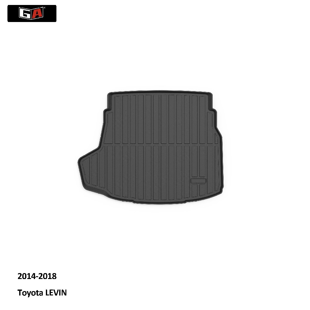 GA Luxury TPE Car Mat Waterproof Universal TPE Trunk Mat Car Accessories for Toyota LEVIN 2014-2018