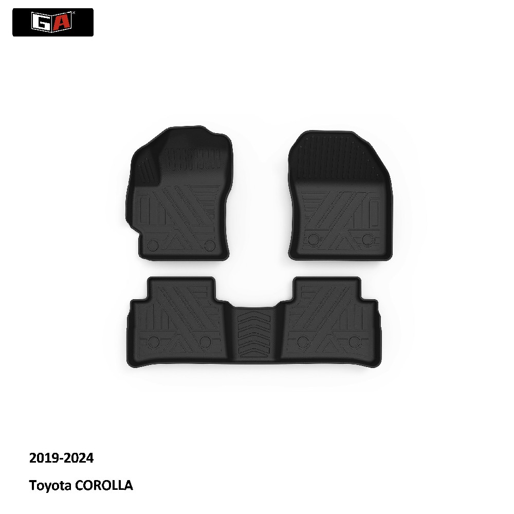 Hight Designed TPE Car Floor Mat Fit Toyota COROLLA 2019-2024 3D Car Mat Anti-slip