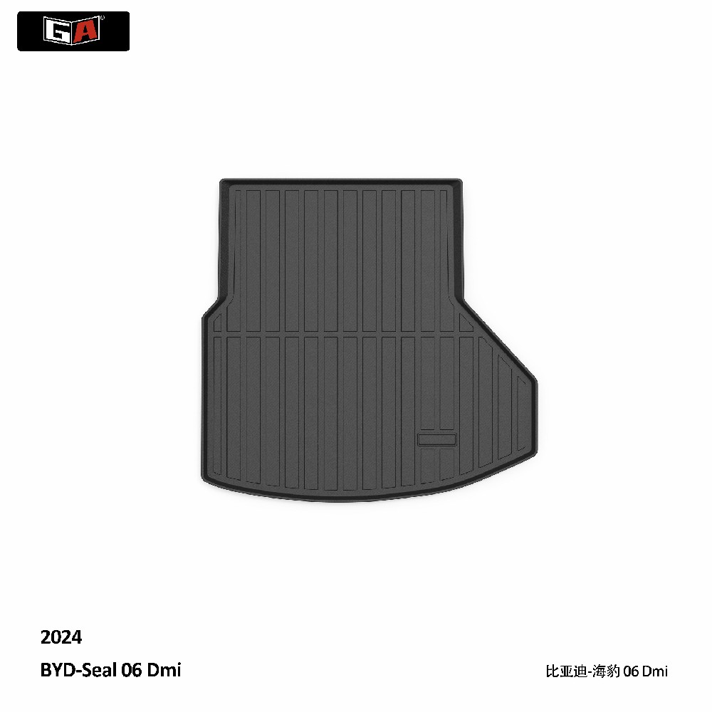 GA Luxury 3D ECO TPE Trunk Mat for BYD SEAL 06 DMI 2024 Easy-clean Rear Cargo Car Mat