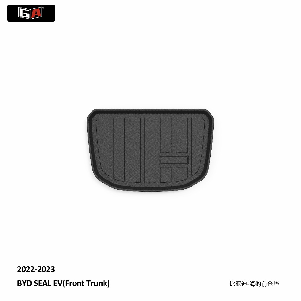 GA Eco TPE Trunk Mat for BYD SEAL EV-Front Trunk 2022-2025 Water-proof Car Rear Cargo Mat