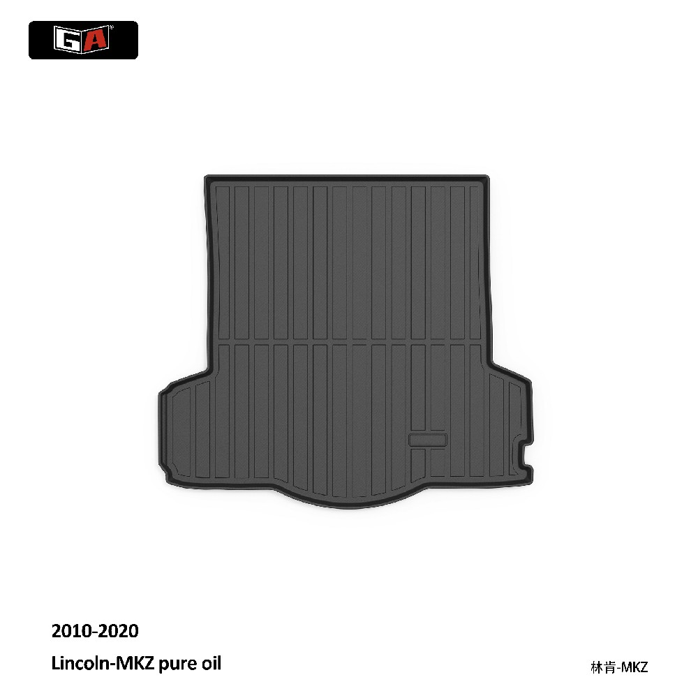 GA 3D TPE ECO Trunk Mat for Lincoln MKZ 2010-2020 Easy Clean Car Rear Cargo Luggage Mat