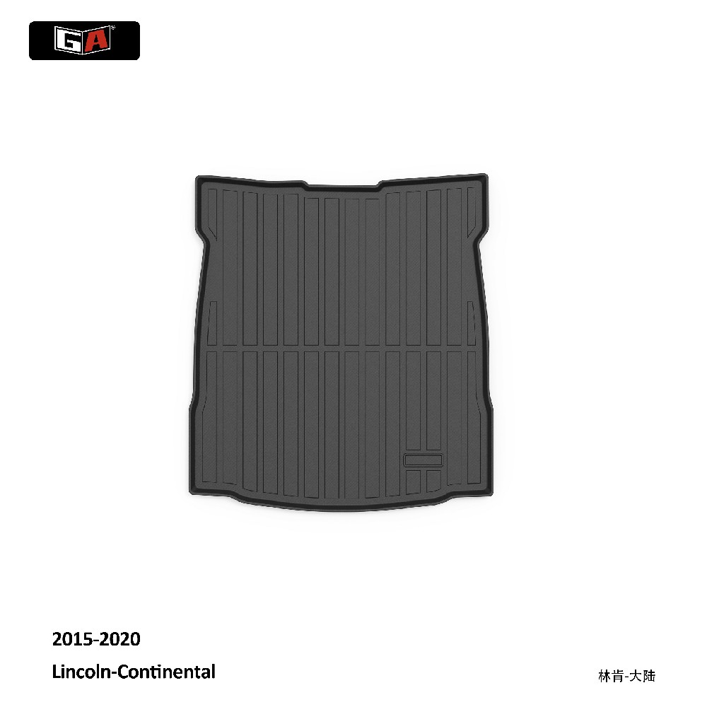 GA TPE ECO Trunk Mat Fit for Lincoln Continental 2015-2020 Easy Clean Car Rear Cargo Mat