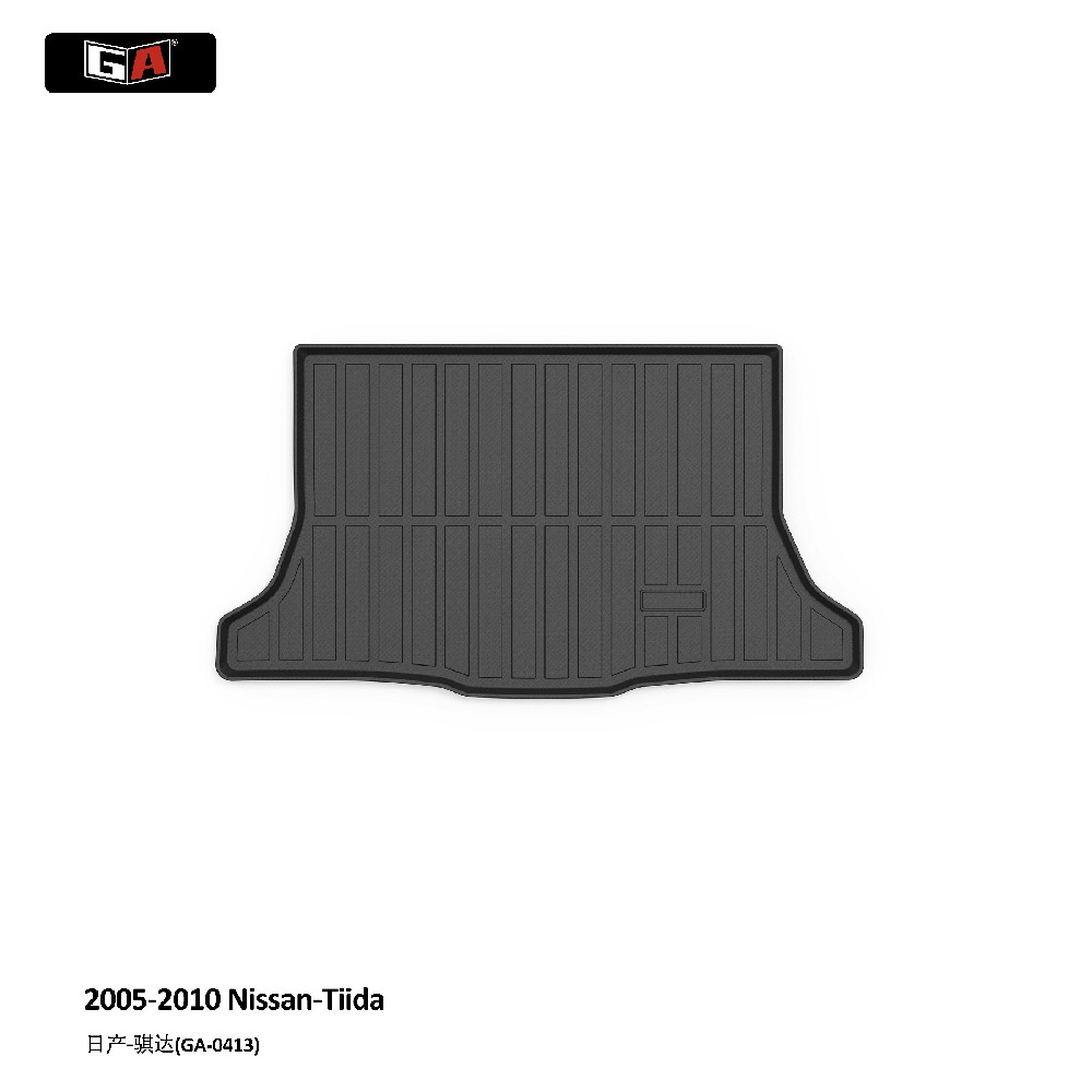GA 3D TPE ECO Trunk Mat Fit for Nissan TIIDA 2005-2010 Easy Clean Rear Cargo Mat