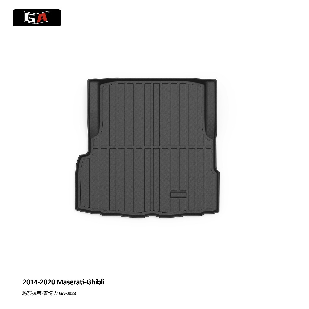 GA TPE ECO Trunk Mat for Maserati Ghibli 2014-2020 Easy Clean Anti-scratch Cargo Mat
