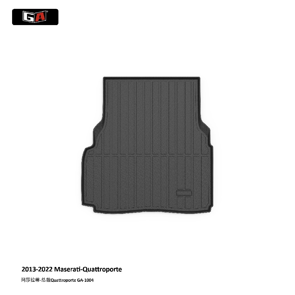 GA TPE ECO Trunk Mat for Maserati Quattroporte 2013-2022 Easy-clean Rear Cargo Mat