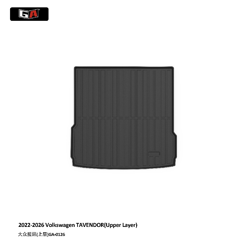 GA TPE ECO Trunk Mat for Volkswagen TAVENDOR(Upper Layer) 2022-2026 Cargo Mat