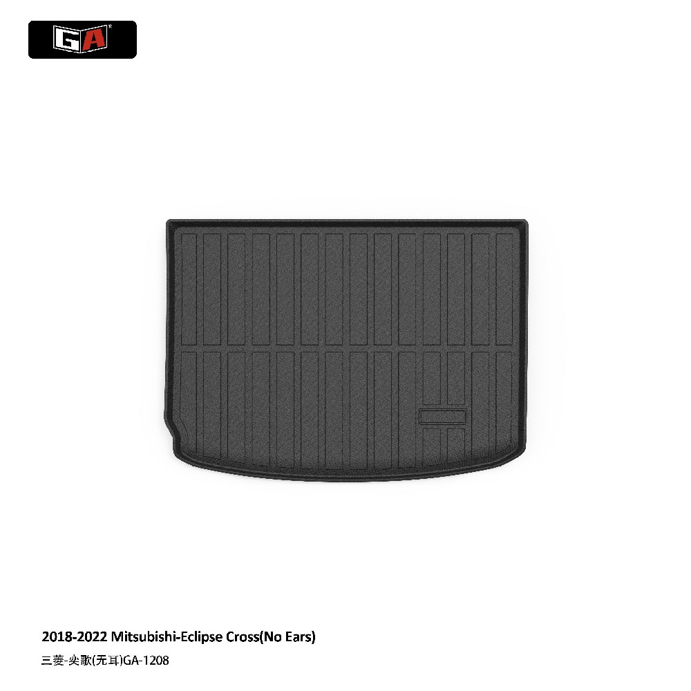 GA Eco-friendly TPE Material Trunk Mat Waterproof Car Travel Box Mat for Mitsubishi-Eclipse Cross