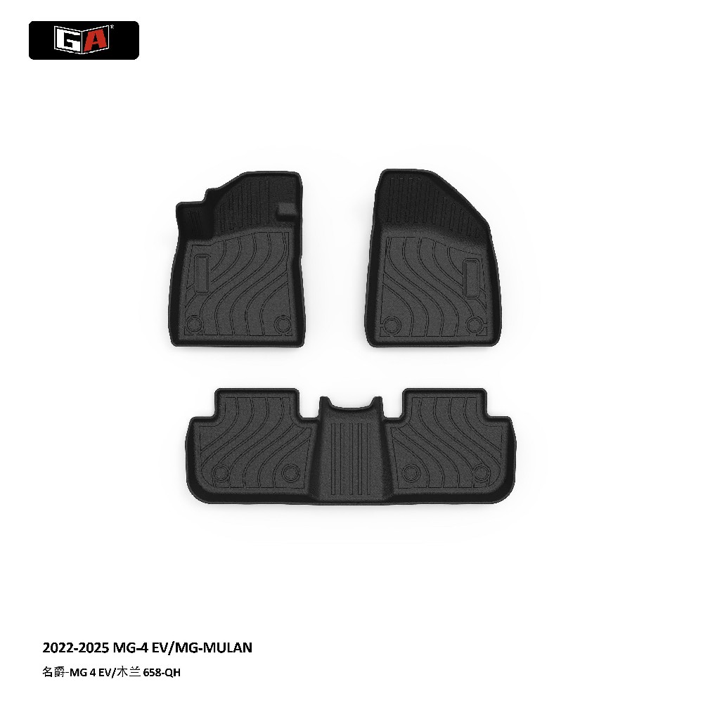GA All weather Luxury Custom full set TPE car mats Anti-silp Car Floor Mats for 22-25MG-4/MG-MULAN