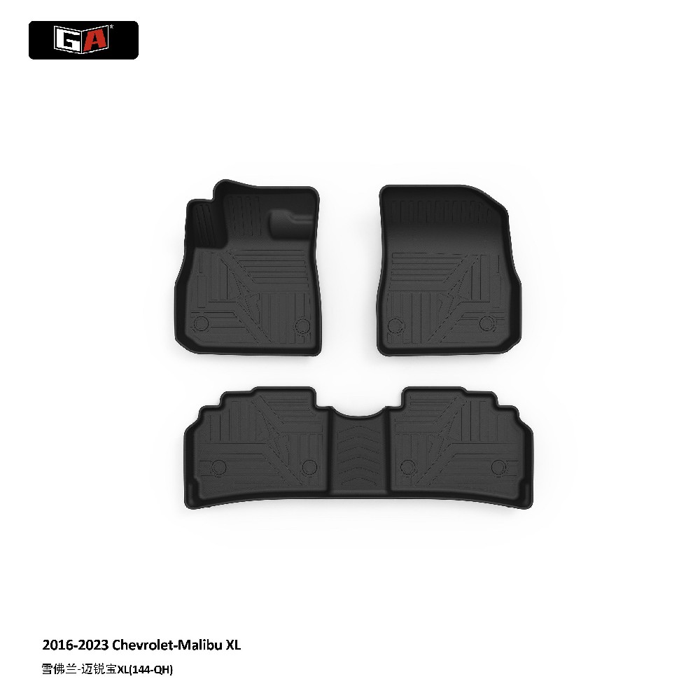 GA High Quality 3D4D5D Full Set Car Mats Car Floor MatsUse for 2016-2023 Chevrolet-Malibu XL