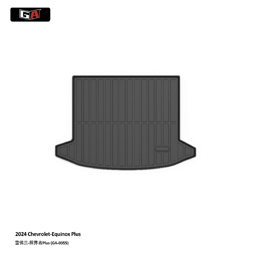 GA Trunk Mat of Car Waterproof TPE Car Mat Special Car Travel Box Mat for Chevrolet Equinox Plus